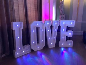 4ft LED LOVE Letters
